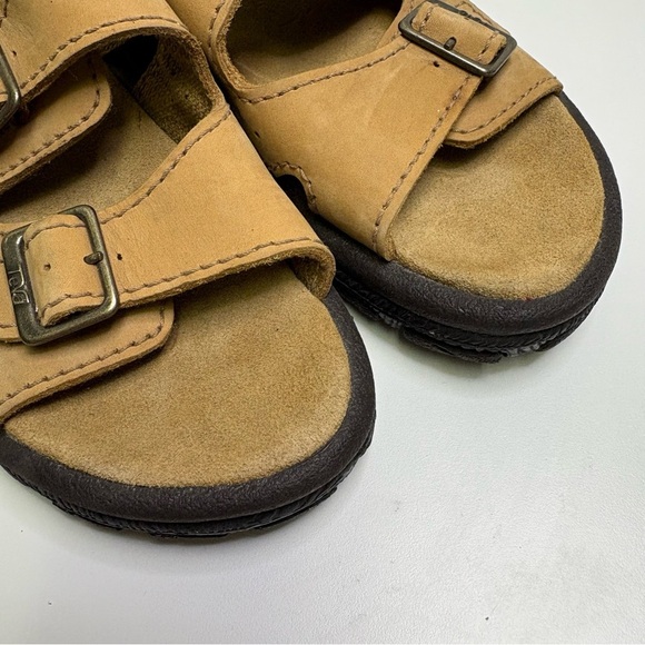 Teva Men’s 9 Captain Strap On Leather Jesus Sandals 
Older Style New Condition - Picture 12 of 12